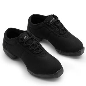 Capezio Canvas Dansneakers Black Dance Shoes Women’s Size 8.5